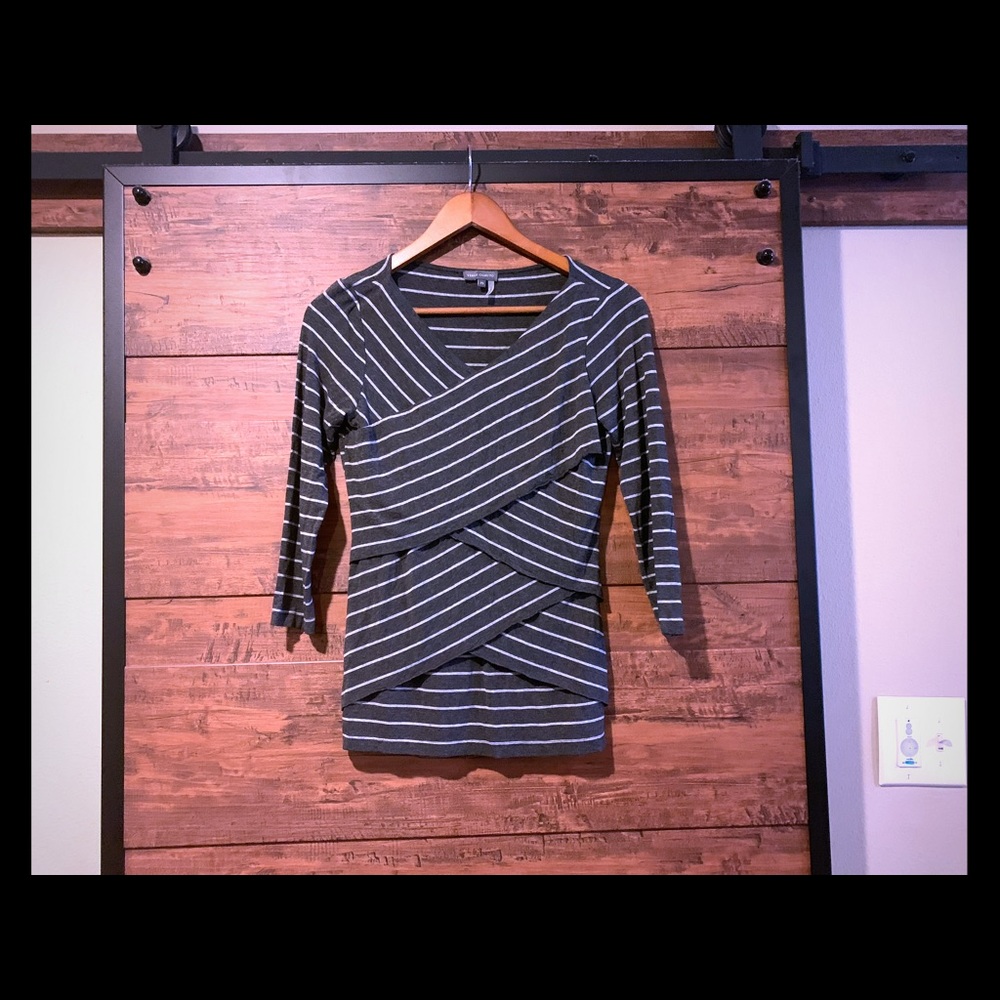 Vince Camuto 3/4 tee EUC PS